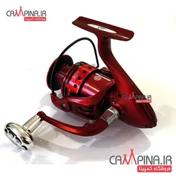 چرخ ماهیگیری ضد آب HU6000 برند HongXiang اسپول فلز رنگ قرمز