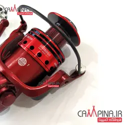 چرخ ماهیگیری ضد آب HU6000 برند HongXiang اسپول فلز رنگ قرمز