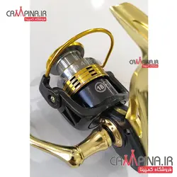 چرخ ماهیگیری آلبااستار مدل Kral4000 با دسته، پایه و اسپول فلزی