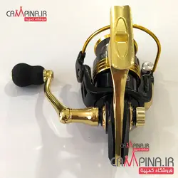 چرخ ماهیگیری آلبااستار مدل Kral4000 با دسته، پایه و اسپول فلزی