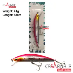 لور ماهیگیری manjoo وزن 41 گرم رنگ صورتی