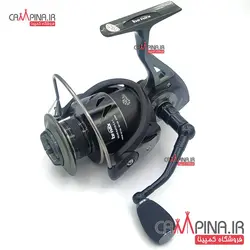 چرخ ماهیگیری بنکس مدل ZE6000 گیربکسی با دسته، پایه و اسپول فلز