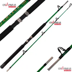 چوب قدرتی دو تکه تو پر آمازون سبز طول 1.80 متر