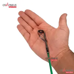 چوب قدرتی دو تکه تو پر آمازون سبز طول 1.80 متر