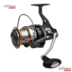 چرخ آلبااستار سایز 8000 با دسته پایه و اسپول فلزی