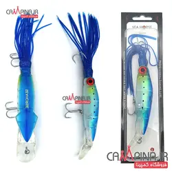 طعمه ماهیگیری SEA HORSE طرح اسکوئید مدل L03