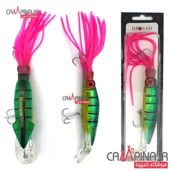 طعمه ماهیگیری SEA HORSE طرح اسکوئید مدل L04