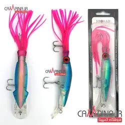 طعمه ماهیگیری SEA HORSE طرح اسکوئید مدل L07