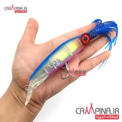 طعمه ماهیگیری SEA HORSE طرح اسکوئید مدل L08