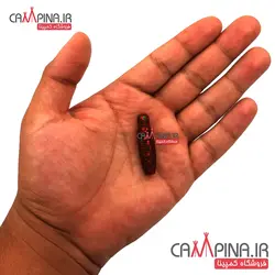 طعمه جیگ ژله ای iLure به مهراه قلاب و سرب بسته 10 عددی رنگ قهوه ای