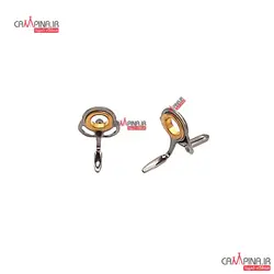 حلقه دو پایه ضد زنگ چوب چند تکه سایز 6