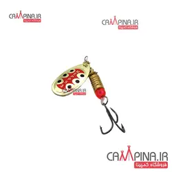 لانسه ماهیگیری mepps3 سایز 3 - خال سوسکی زمینه طلایی