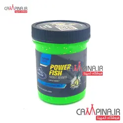 خمیر قزل آلا پاپ آپ برند پاور فیش - سیر سبز