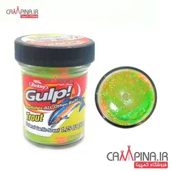 خمیر برکلی پاوربیت قزل آلا Gulp سیر هفت رنگ Berkley PowerBait