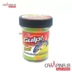 خمیر برکلی پاوربیت قزل آلا Gulp سیر هفت رنگ Berkley PowerBait