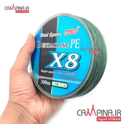 نخ ابریشمی 8 لایه Real Sports طول 300 متری