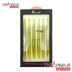 طعمه جیگ ژله ای iLure طول 15 سانت بسته 6 عددی رنگ زرد