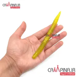 طعمه جیگ ژله ای iLure طول 15 سانت بسته 6 عددی رنگ زرد