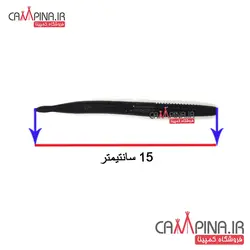 طعمه جیگ ژله ای iLure طول 15 سانت بسته 6 عددی رنگ مشکی