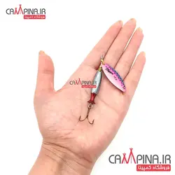 لانسه meppsF2 طرح فشنگی باریک صورتی خالدار سایز 2 وزن 18 گرم