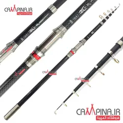 چوب تلسکوپی کربن RONGUAN طول 4.50 متر