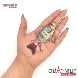 طعمه استخوانی 7 تکه کد 102BRN طول 10 سانت 15 گرم