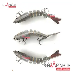 طعمه استخوانی 7 تکه کد 102BRN طول 10 سانت 15 گرم