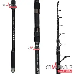 چوب تلسکوپی میکس کربن OCEAN US طول 3.90 متر