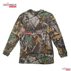 تیشرت شاخ و برگی استتار آستین بلند