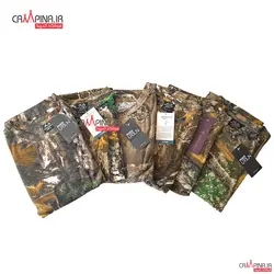 تیشرت شاخ و برگی استتار آستین بلند