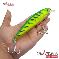 لور تایگر ژاپنی  NOMURA FIRE TIGER وزن 44 گرم طول 14 سانتیمتر