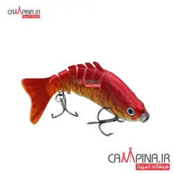 طعمه استخوانی 7 تکه قرمز کد 106RED طول 10 سانت 15 گرم