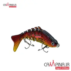 طعمه استخوانی 7 تکه طلایی قرمز کد 108GRD طول 10 سانت 15 گرم