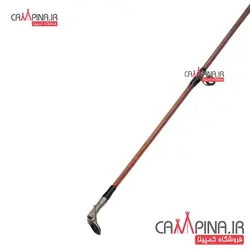 چوب سه تکه ژله ای سیم بکسل دار آلبا استار سایز 2.70 متر - اتصال کشویی