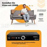 گیرنده satellite برند Echosat مدل 20900m