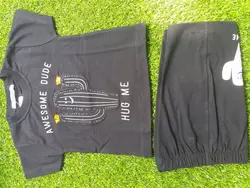 ست تیشرت و شلوارک بچه گانه پسرانه مدل کاکتوس 🌵 کد 1976 - فروشگاه اینترنتی بچه شیک