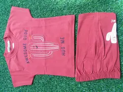 ست تیشرت و شلوارک بچه گانه پسرانه مدل کاکتوس 🌵 کد 1976 - فروشگاه اینترنتی بچه شیک