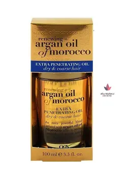 روغن آرگان موی خشک (اکسترا) اوجی ایکس+فیلم تشخیص فیک و اصل