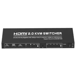 سوییچ KVM چهار پورت تی سی تی مدل TC-KSW-41