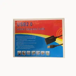 کابل افزایش طول اکتیو USB 2.0 وی نت طول 20 متر مدل V-CUE20200