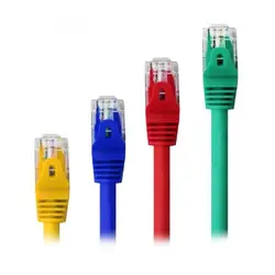 کابل شبکه کی نت CAT6 UTP مدل K-NCP6U100 طول 10 متر