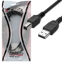 کابل پرینتر به USB 2.0 وی نت طول 5 متر مدل V-CUP20050