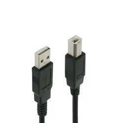 کابل پرینتر به USB 2.0 وی نت طول 5 متر مدل V-CUP20050