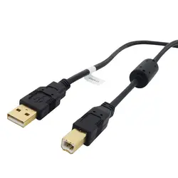 کابل پرینتر  USB 2.0 با زغال نویز گیر فرانت طول 1.5 متر