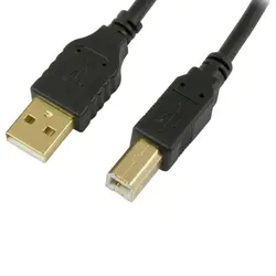 کابل پرینتر  USB 2.0 با زغال نویز گیر فرانت طول 1.5 متر