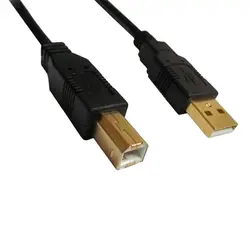 کابل پرینتر  USB 2.0 با زغال نویز گیر فرانت طول 1.5 متر