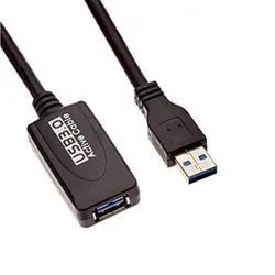 کابل افزایش طول USB 3.0 فرانت مدل FN-U3CF150 و آداپتور به طول 15 متر