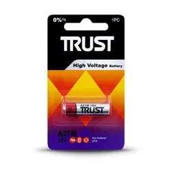 باتری ریموتی تراست A27 بسته تکی