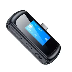 گیرنده و فرستنده بلوتوثی صدا با دو سر Type-c و USB مدل C32