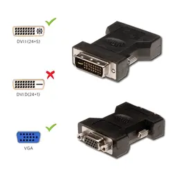 مبدل VGA ماده به DVI-I نر فرانت مدل FN-VAD110